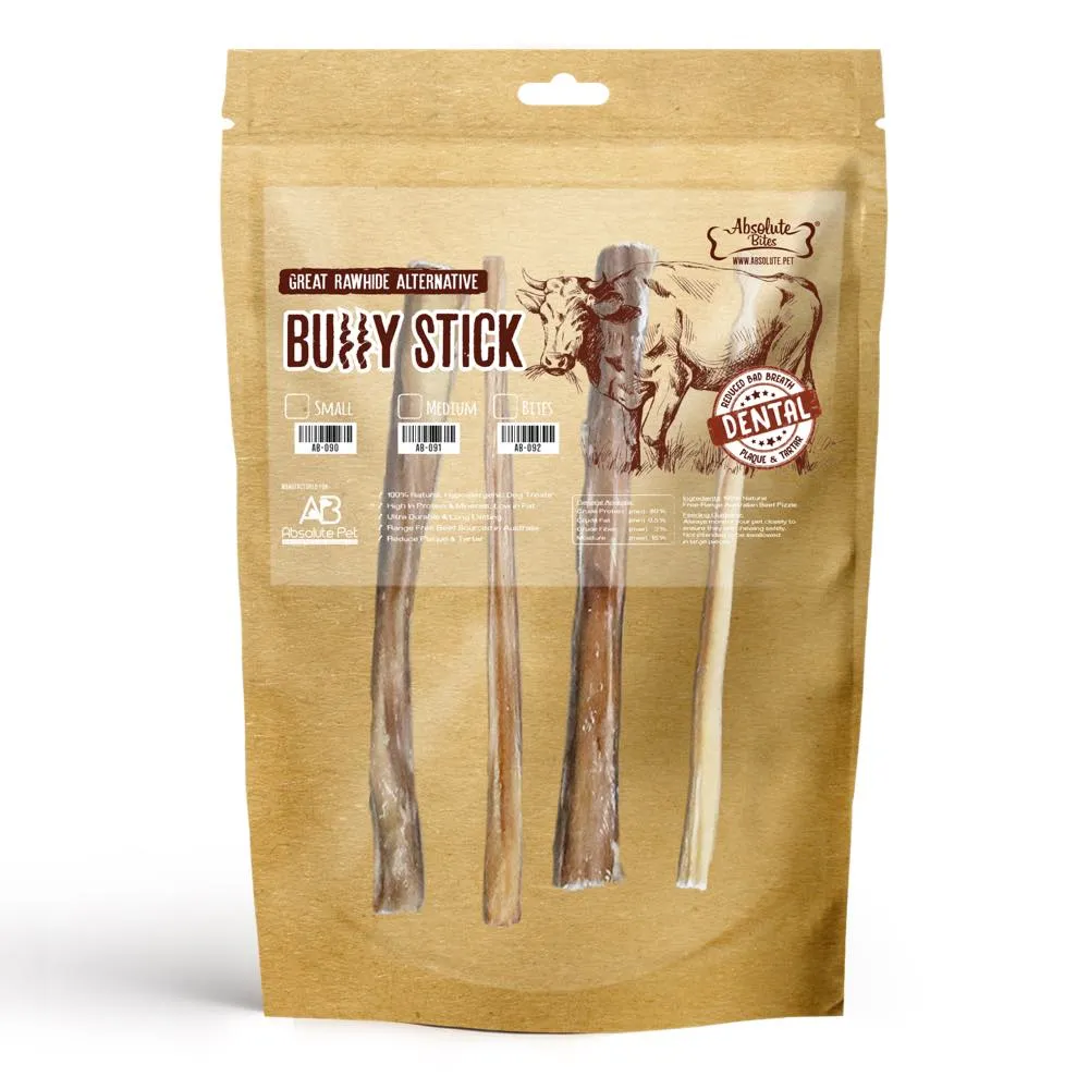 10% OFF: Absolute Bites Bully Stick Dog Chew Treats