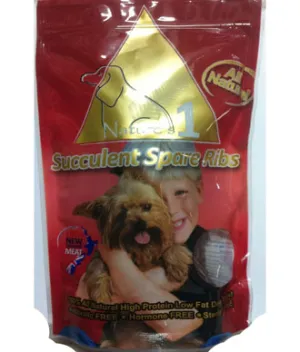 15% OFF: Nature's 1 Spare Ribs Dog Treats 150g