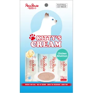 3 FOR $10: Petz Route Kitty’s Cream Chicken & Salmon Cat Treats (4x16g)