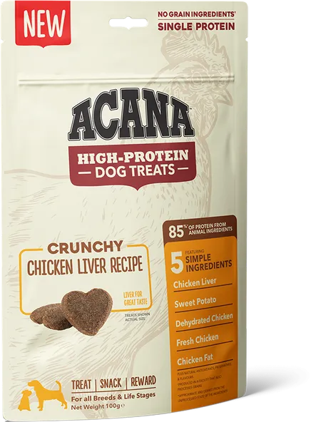 ACANA High-Protein Biscuits Crunchy Chicken Liver Recipe