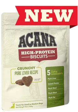 ACANA High-Protein Biscuits Crunchy Pork Liver Recipe