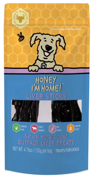 All American Pets Honey I'm Home LIVER STICKS