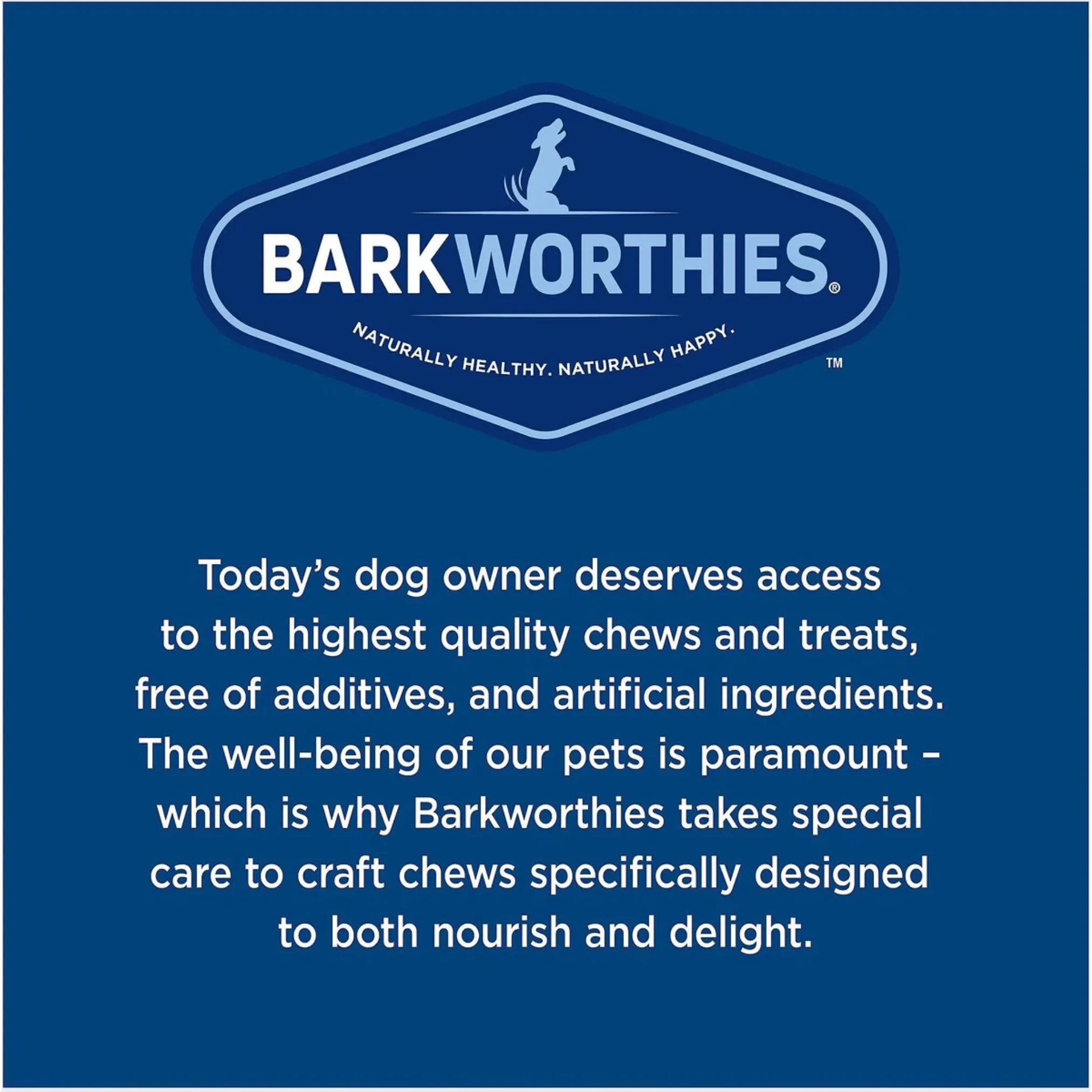 Barkworthies Collagen Braided Beef Stick Dog Chew