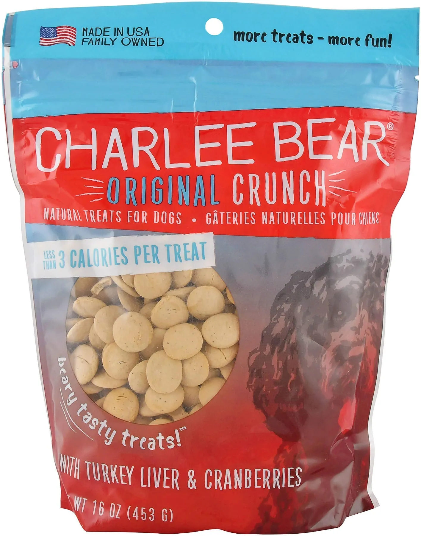 Charlee Bear Dog Treats, 16 oz