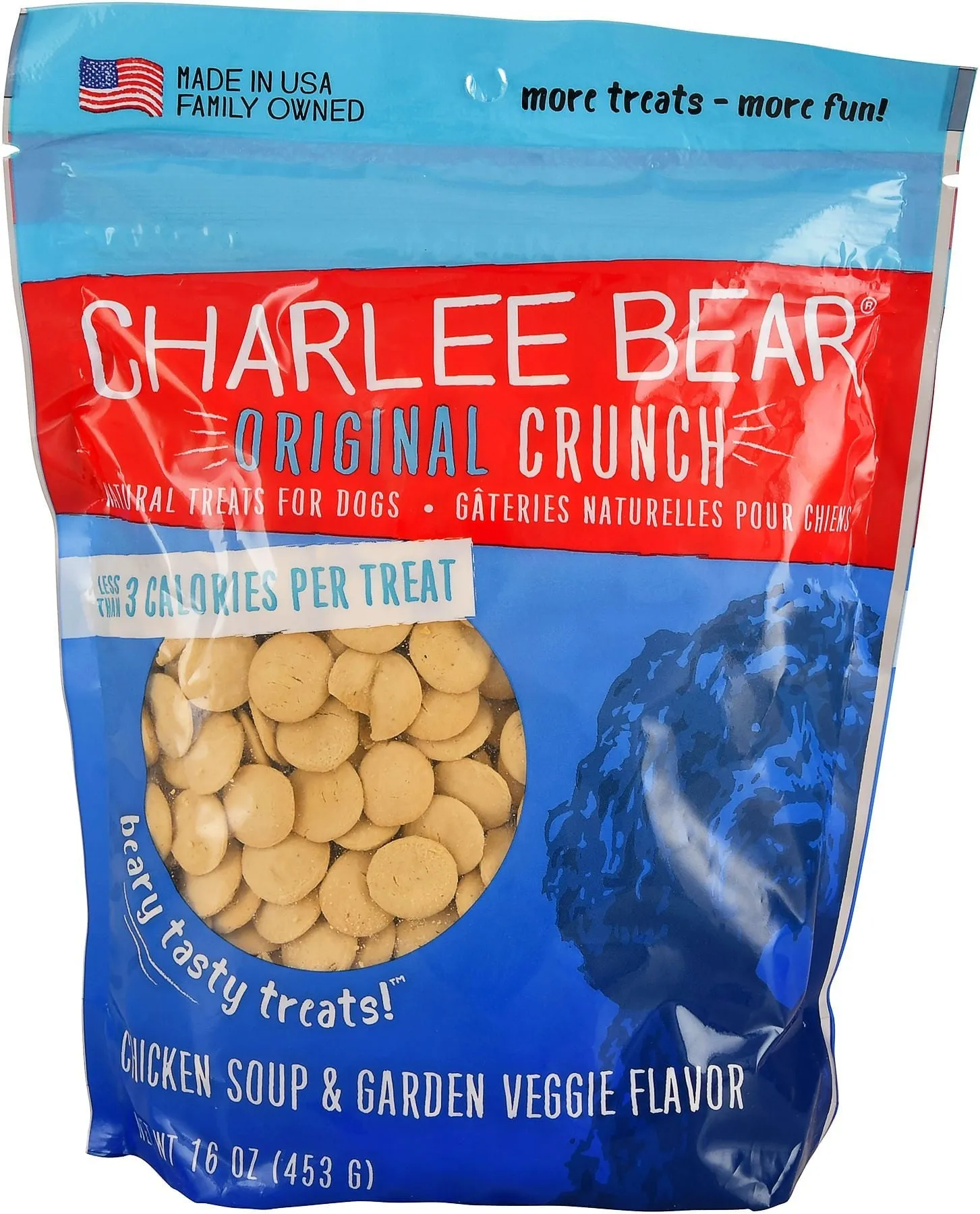 Charlee Bear Dog Treats, 16 oz