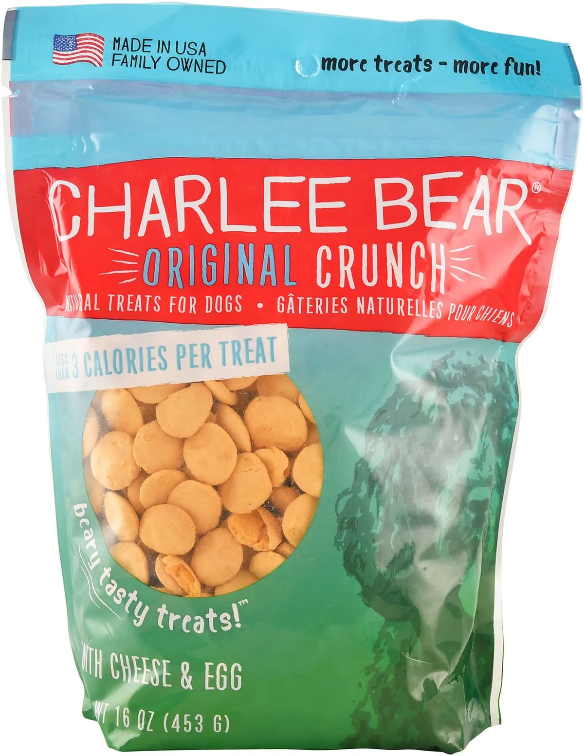 Charlee Bear Dog Treats, 16 oz