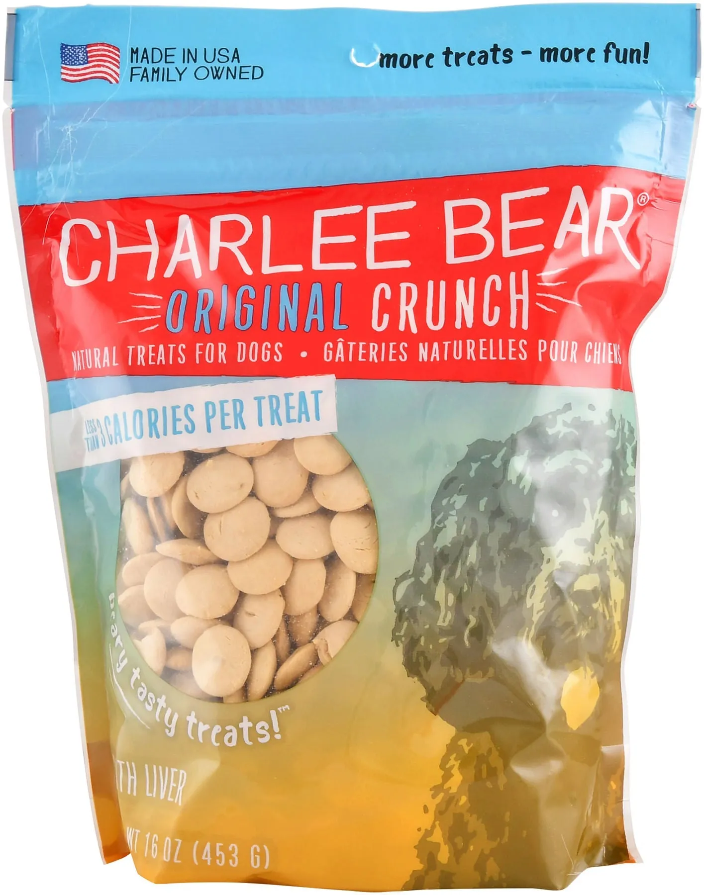 Charlee Bear Dog Treats, 16 oz