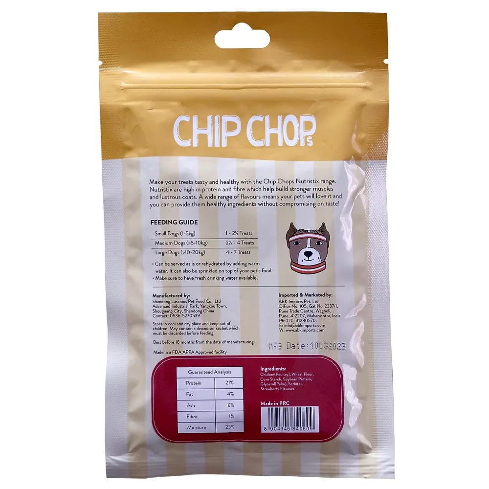 Chip Chops Blueberry, Mango and Strawberry Nutristix Dog Treats Combo (3 x 70g)