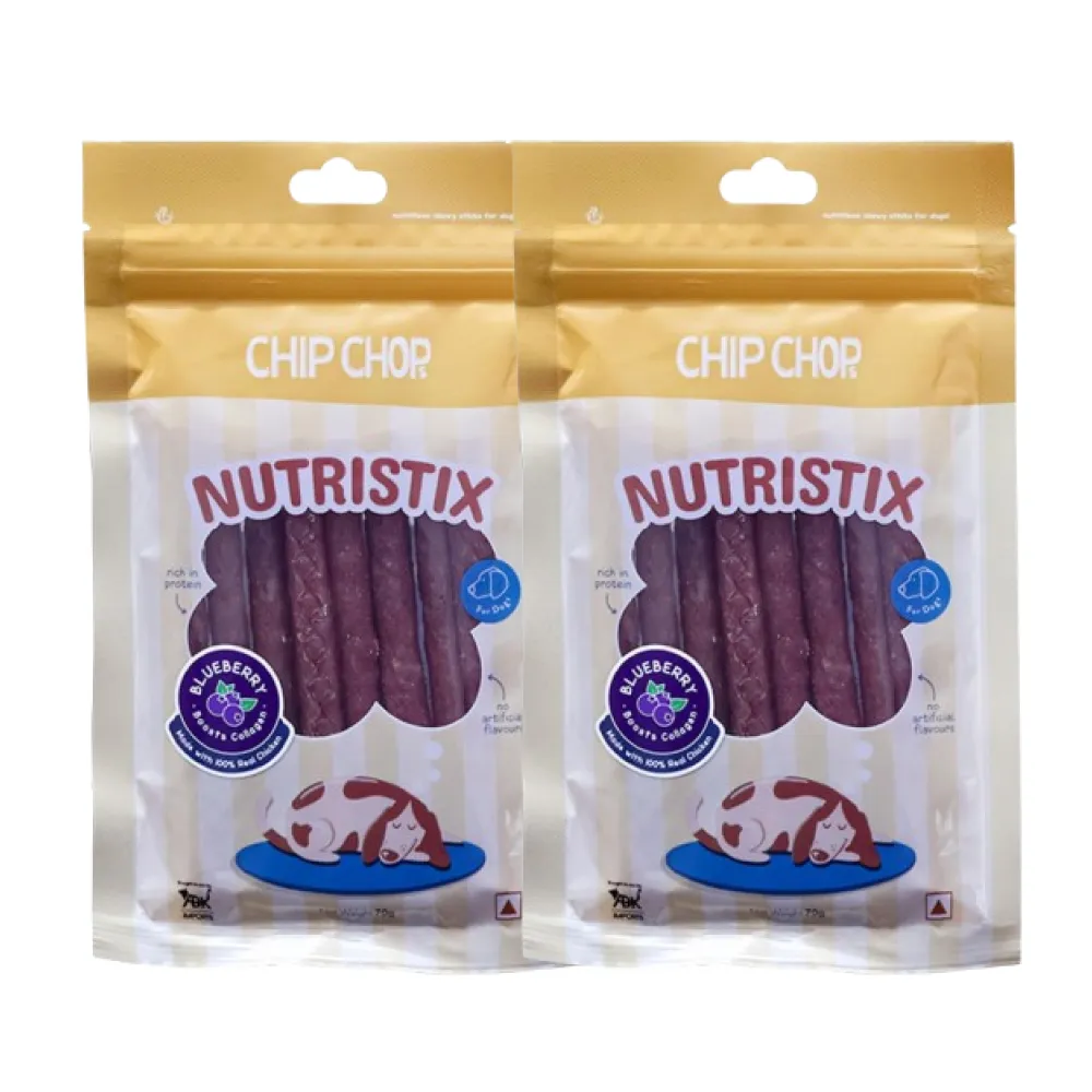 Chip Chops Blueberry Nutristix Dog Treats (Limited Shelf Life)