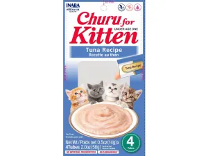 Churu for Kitten Tuna Recipe 4 tubes 56g