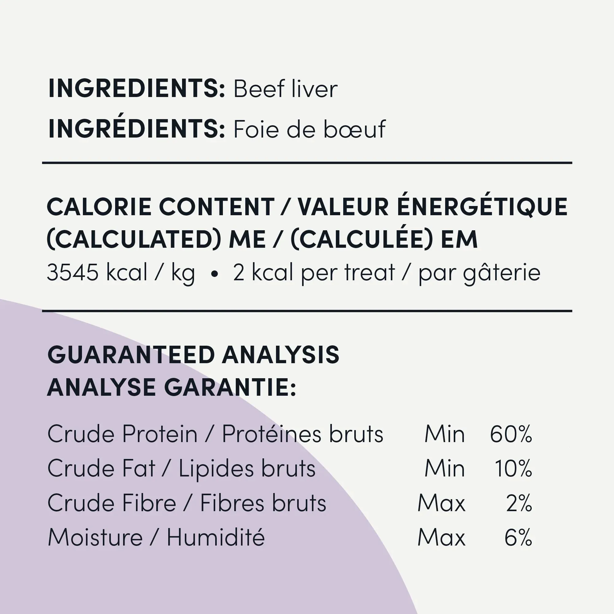 Crump's Naturals Mini Trainers Treats, Freeze-Dried Beef Liver Bites