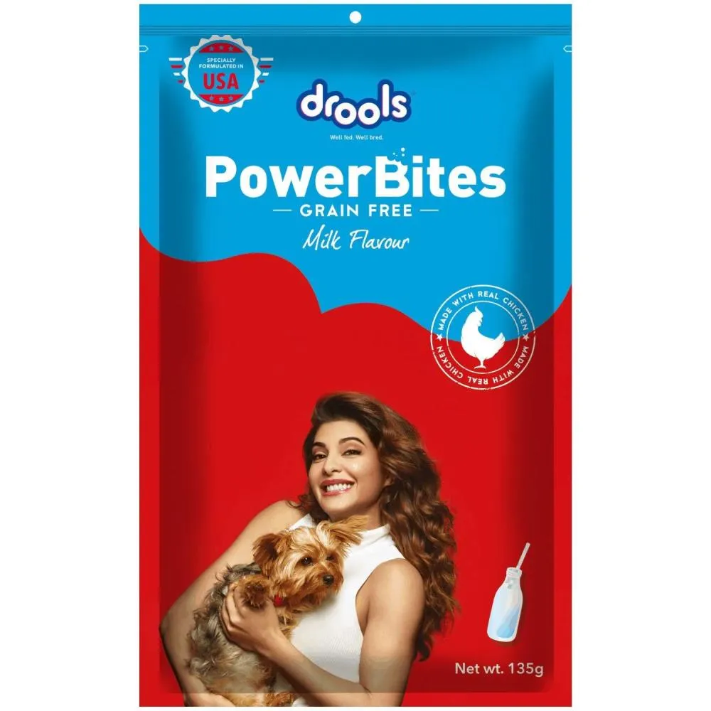 Drools Power bites Dog Treat 135g