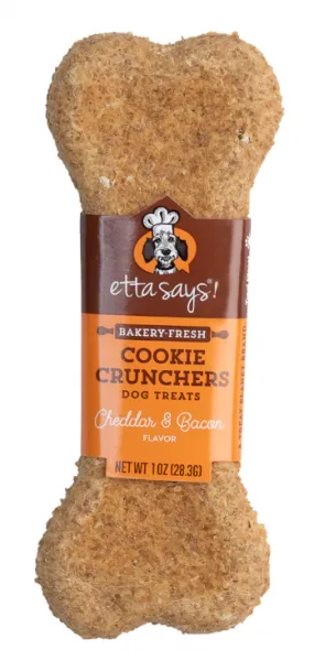 Etta Says! Cookie Crunchers Cheddar & Bacon 1oz