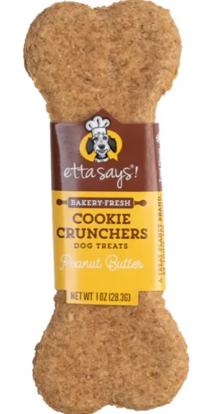 Etta Says! Cookie Crunchers Peanut Butter 1oz