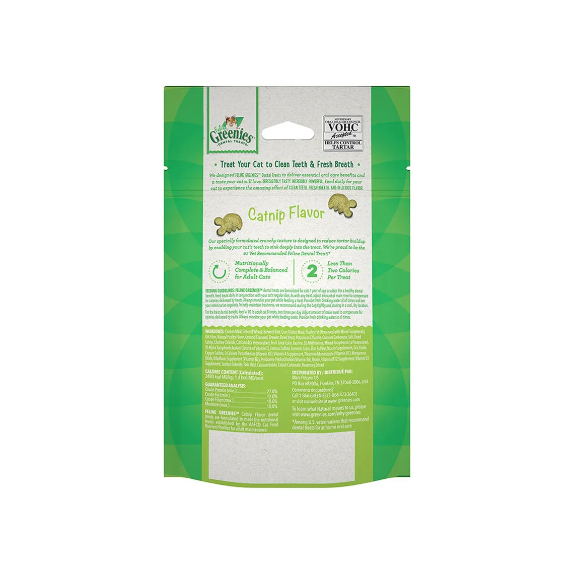 Feline Greenies Dental Treats for Cats