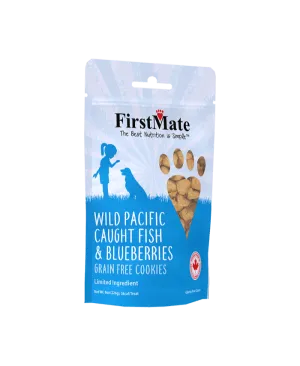 FirstMate Wild Pacific Caught Fish With Blueberry Treats for Dogs