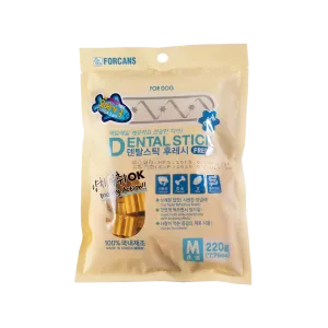 Forcans Dog Dental Stick Fresh With Omega-3 Medium 220g