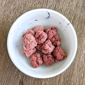 Freeze Dried Bison Meatballs