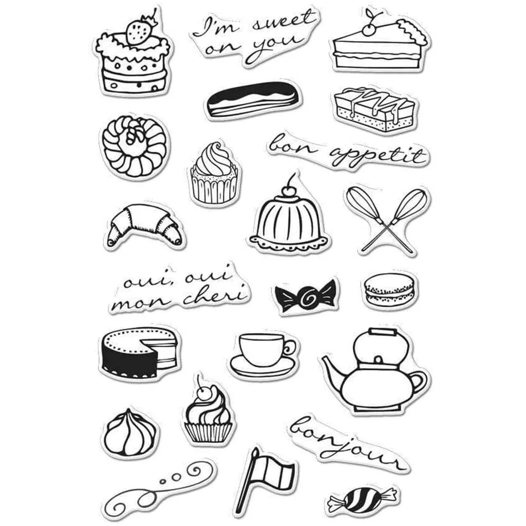 French Treats Clear Stamp