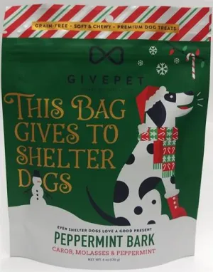 Pet Holiday Peppermint Bark - 6oz Crunchy Delight