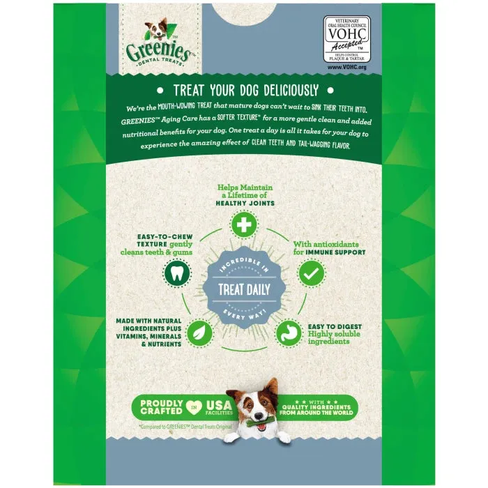 GREENIES Aging Care Regular Dental Treats, 27 Count