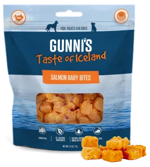 Gunni's Salmon Baby Bites