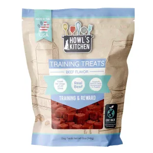 Howl's Kitchen Beef Flavor Training Bites, 12 oz