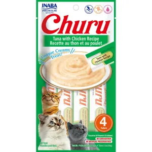 Inaba Cat Churu Puree Tuna with Chicken 56g 4pk