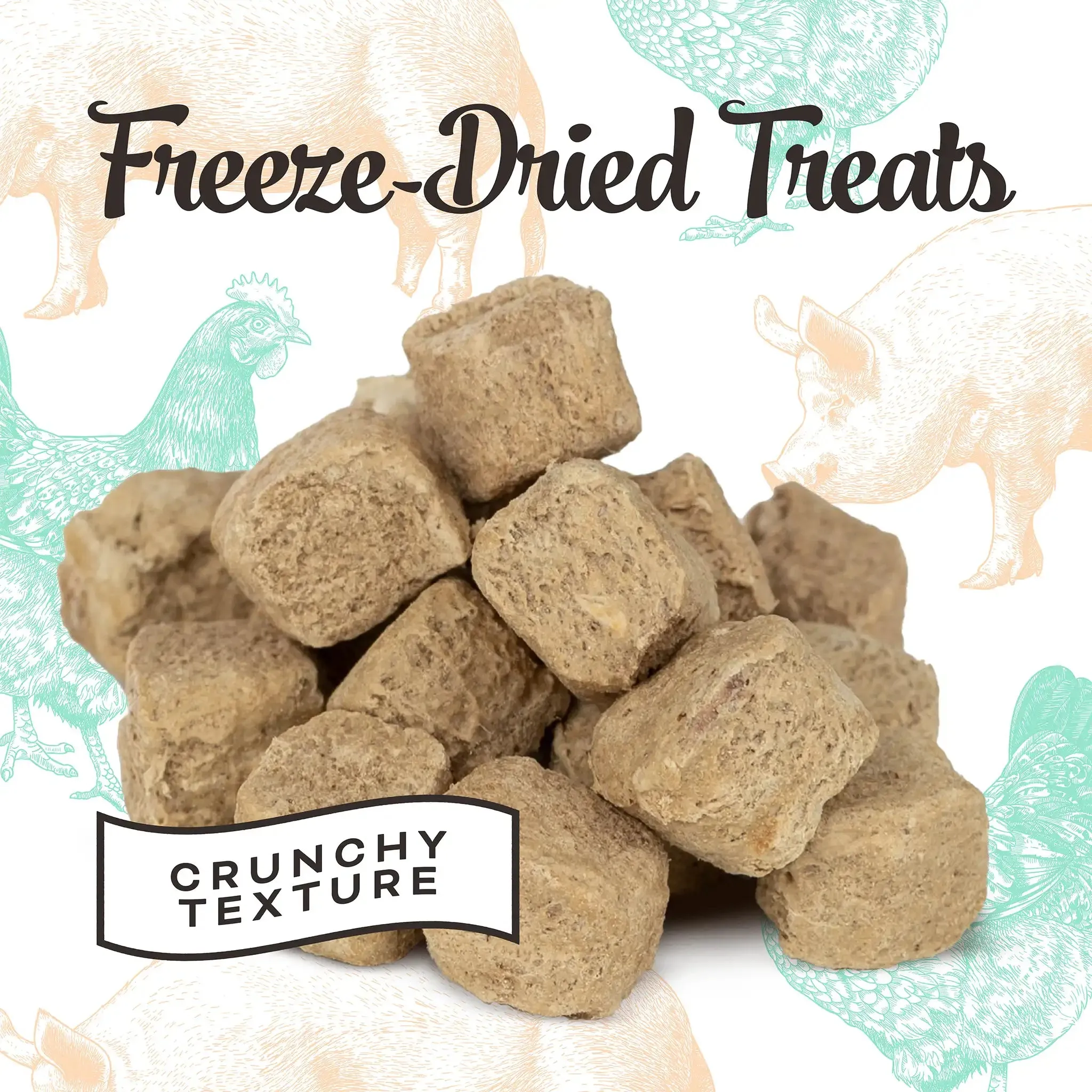 Liver Laugh Love Freeze-Dried Treats for Dogs <br> Chicken Liver Recipe