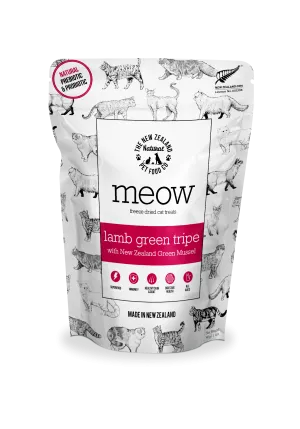 Meow Lamb Green Tripe Treats 1.4oz