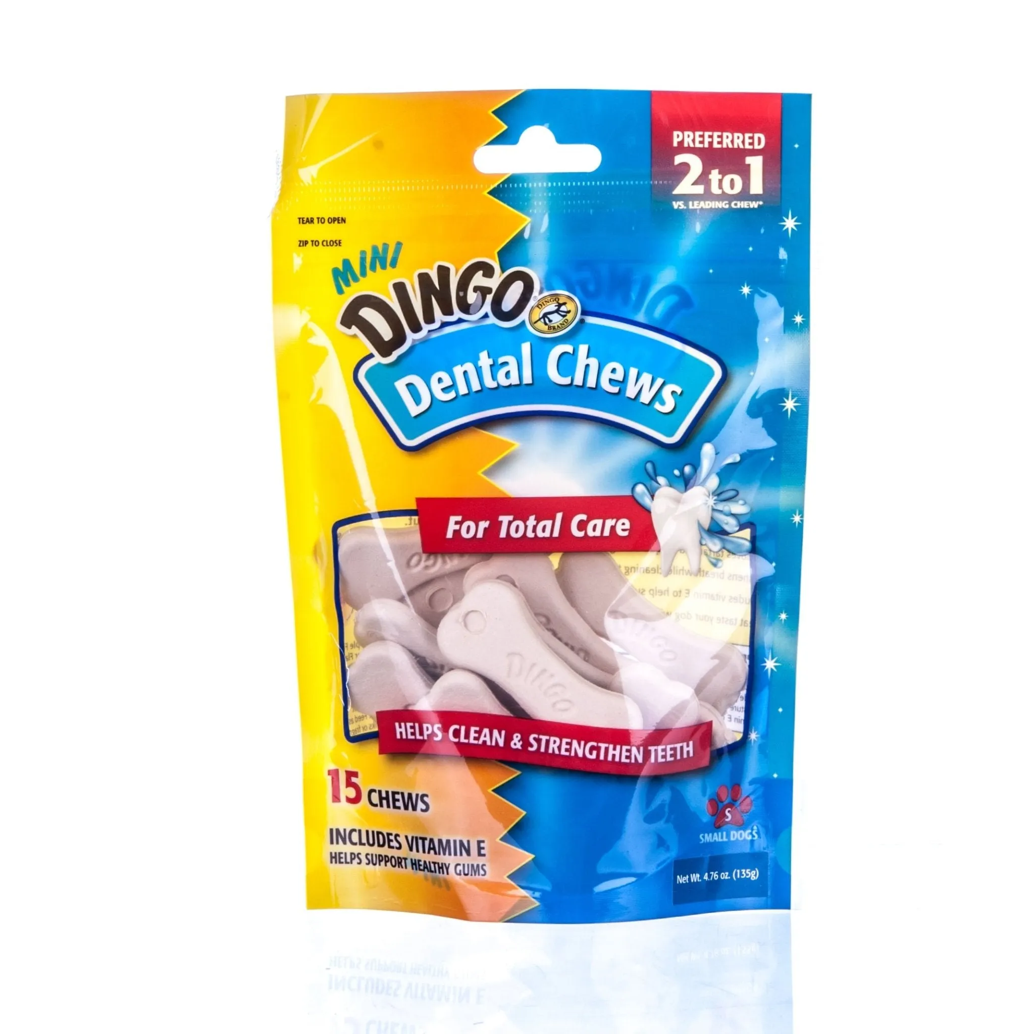 Mini Dingo Dental Chews, 24 ct.