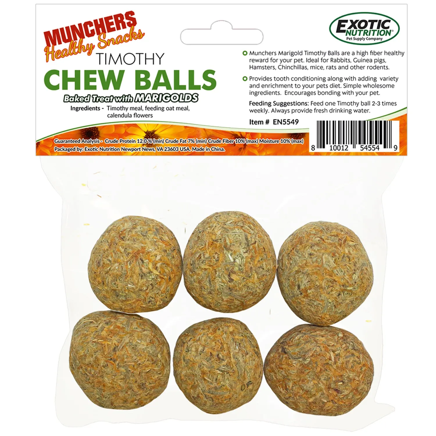 Munchers Marigold & Timothy Chew Balls