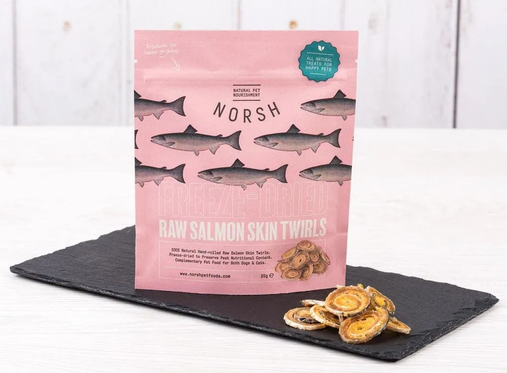 Norsh Freeze Dried Salmon Dog Treats Salmon