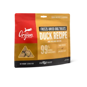 ORIJEN Freeze Dried Free Run Duck Dog Treats