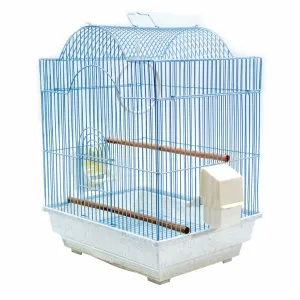 Penn-Plax Small Bird Starter Kit - White/Arch Style