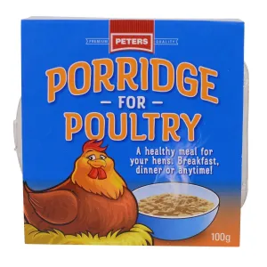 Peters Porridge for Poultry Chicken Treat 100g