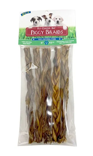 Piggy Braids, 5-Pack