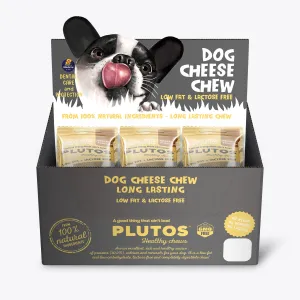 Plutos Cheese and Chicken Chew Dog Treat Large 15 Pack