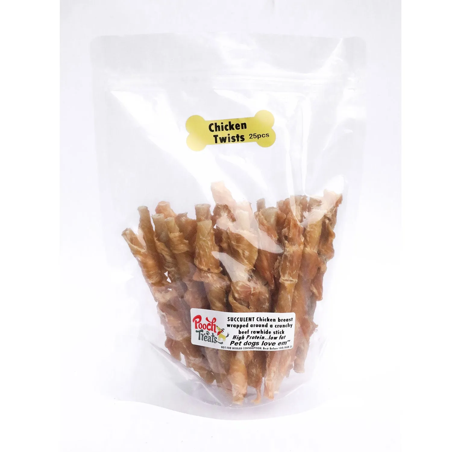 Pooch Treats Chicken Twists Dog Treats