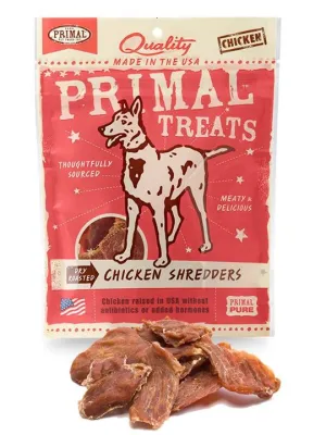 Primal Dry Roasted Chicken Shredders Dog Treat 4oz