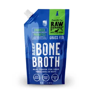 Raw Dynamic Beef Bone Broth 12oz