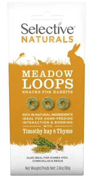 Selective Naturals Rabbit Rabbit Meadow Loops  - Case of 4