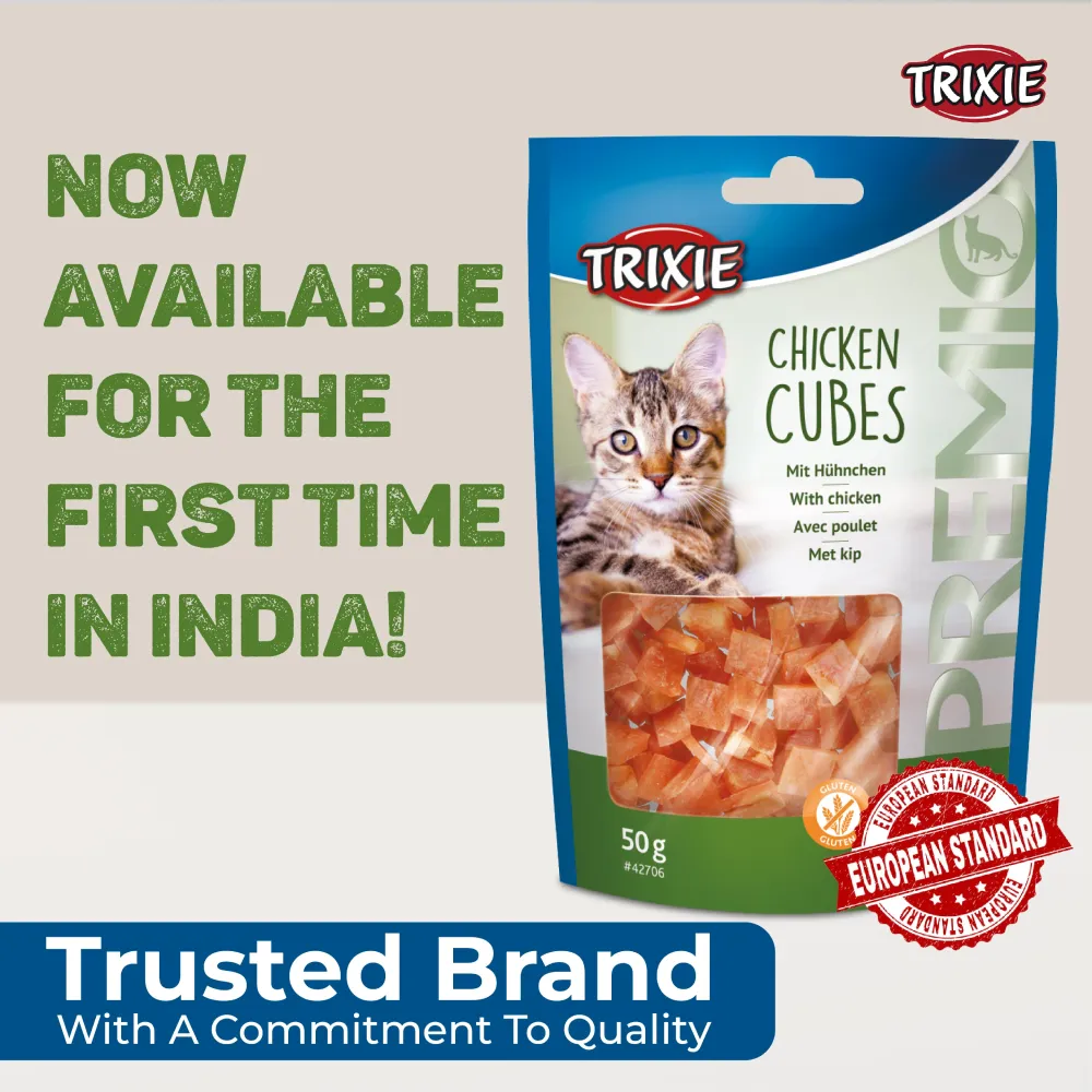 Trixie Premio Chicken Cubes Cat Treats