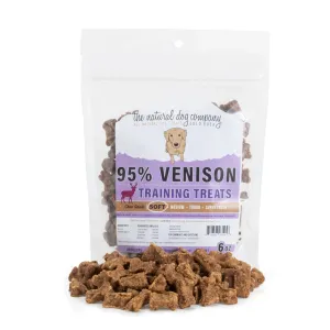 Tuesday's Natural Dog 95% Venison Training Bites 6oz