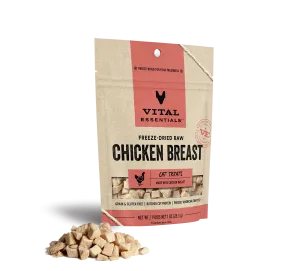 Vital Essentials Freeze-Dried Chicken Breast Cat Treats