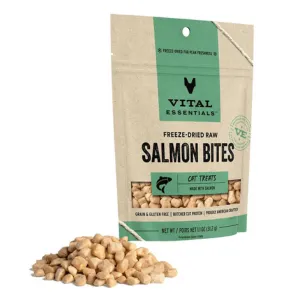 Vital Essentials Freeze-Dried Salmon Cat Treats 1oz