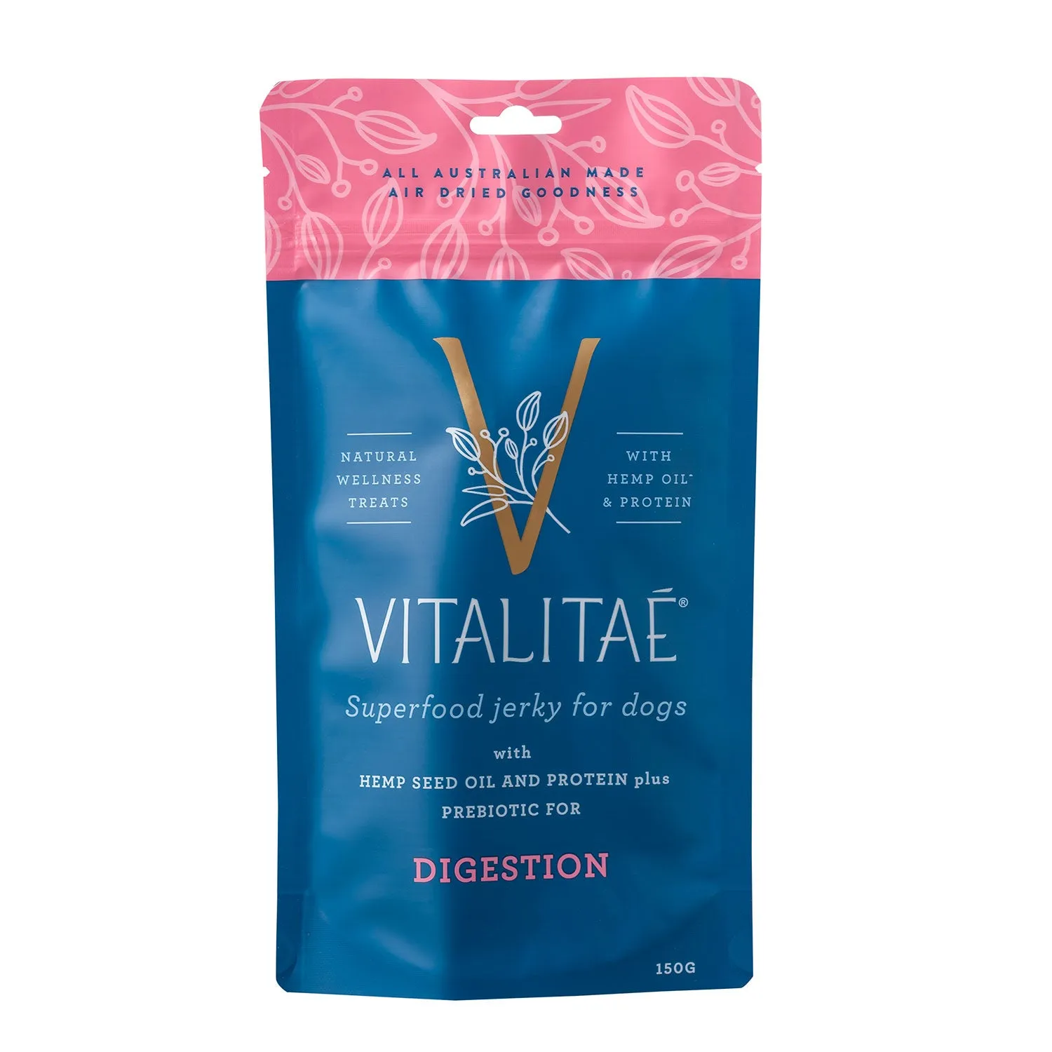 Vitalitae Digestion Superfood Jerky Dog Treat 150g