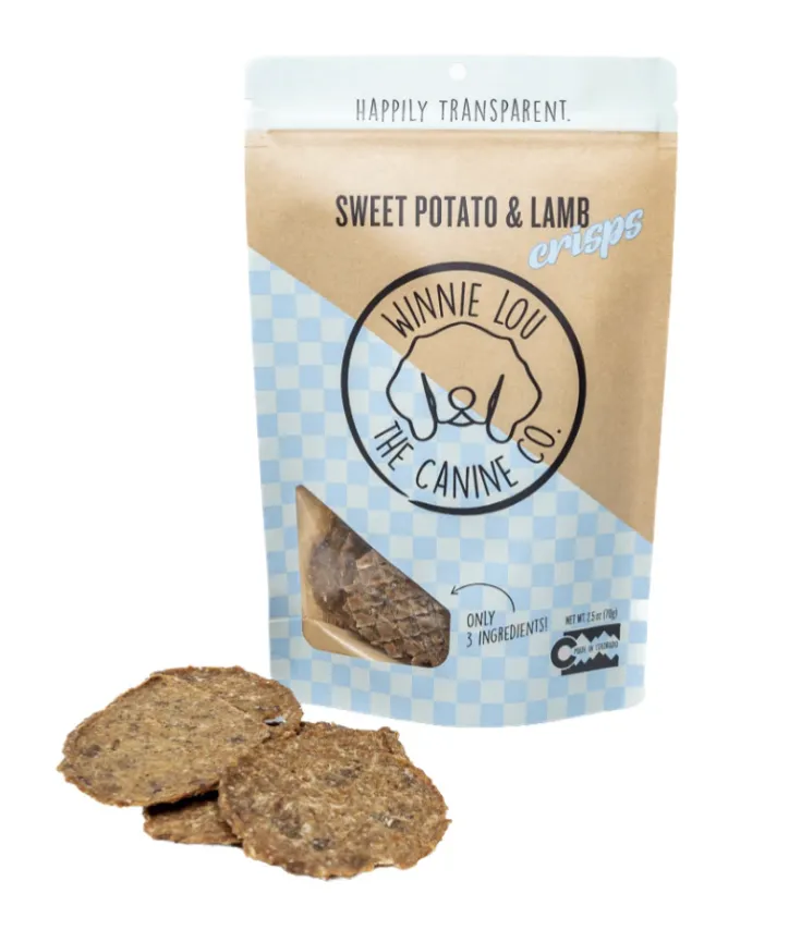 Winnie Lou Sweet Potato & Lamb Crisps 2.5oz